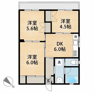 ELEGANCE REW【4階】の間取り