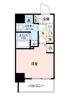 GENOVIA川崎IVskygarden【4階】の間取り
