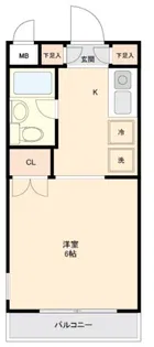 フレンドポート横浜第10【4階】の間取り