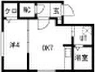 ラグナベルデ美園【4階】の間取り