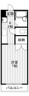 ファミール田中【1階】の間取り