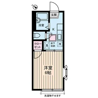 ケー・アトール【1階】の間取り