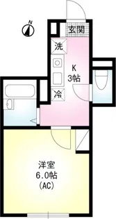 ヴェラハイツ川崎【3階】の間取り