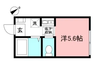 ヒルズ山手仲尾台【1階】の間取り