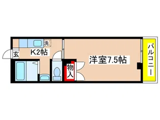 エントピアハイム【2階】の間取り