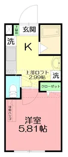 コモドエスパシオ【2階】の間取り