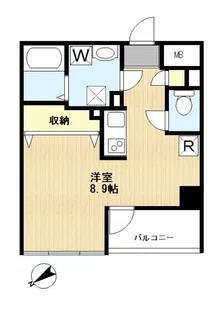 ヴェルドミール【4階】の間取り