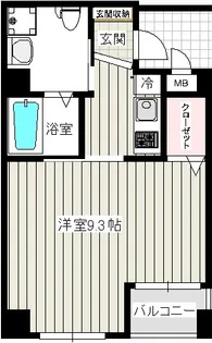 エイトフィールズ【2階】の間取り