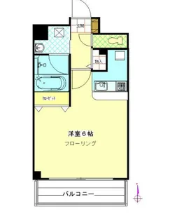 リバストーン神大寺VII【3階】の間取り