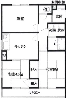 メゾン浅野【2階】の間取り