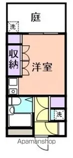 グランハイム新堀東【1階】の間取り