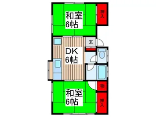 武久コーポ【2階】の間取り