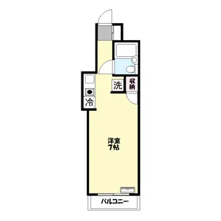 トップ五反野【2階】の間取り