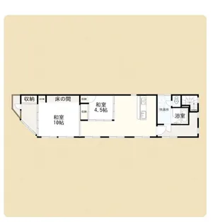 長野県飯山市大字飯山【一戸建】の間取り