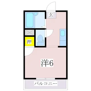 鹿児島県鹿児島市紫原5【マンション】の間取り