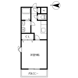 グレイスKM【3階】の間取り