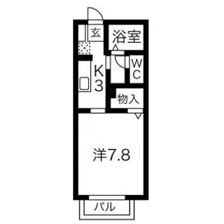 モン レーヴA棟【1階】の間取り