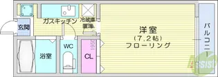 カーサ泉中央【2階】の間取り
