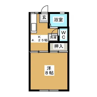 サニーテラス裕【1階】の間取り