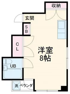 こぼり第2ビル【2階】の間取り