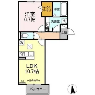 Granpia【3階】の間取り