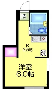 高瀬ビル【3階】の間取り