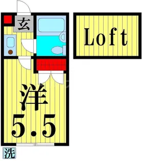 ブルーメアライ36B棟【1階】の間取り