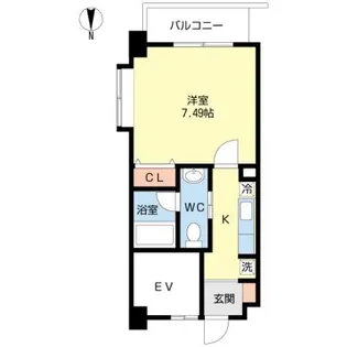 コンフォール アズマ【2階】の間取り