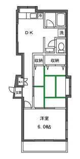東京都練馬区南大泉4【アパート】の間取り