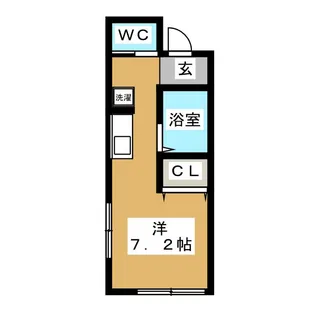 ブライトステージ高円寺【2階】の間取り