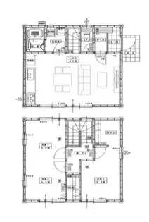 静岡県浜松市中央区鴨江3【一戸建】の間取り