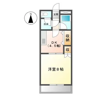 風のささやき【1階】の間取り