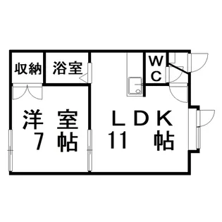 栄光文苑【2階】の間取り