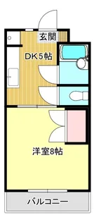 クレーバーマンションII【3階】の間取り