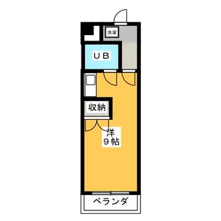 バーディースクエア130【4階】の間取り