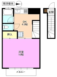 コーポ・アイランド【2階】の間取り