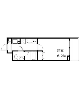 AZEST西高島平【2階】の間取り