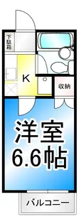 アバンダントハイツ【2階】の間取り