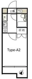 メゾンドール川崎【4階】の間取り