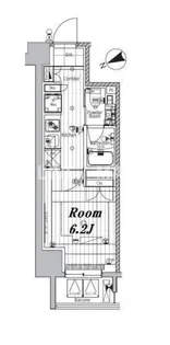 メイクスデザイン芝公園【8階】の間取り