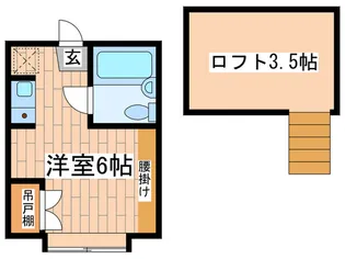 ディスタンス国領【2階】の間取り