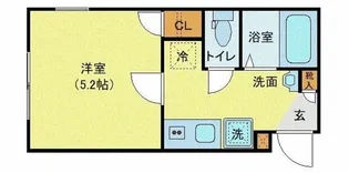 東京都荒川区町屋4【マンション】の間取り