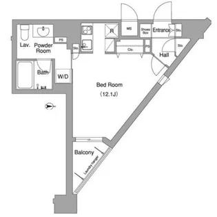 コンフォリア下北沢【9階】の間取り