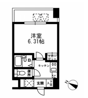 東京都中央区日本橋本町3【マンション】の間取り