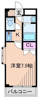 神奈川県横浜市港北区樽町3【マンション】の間取り