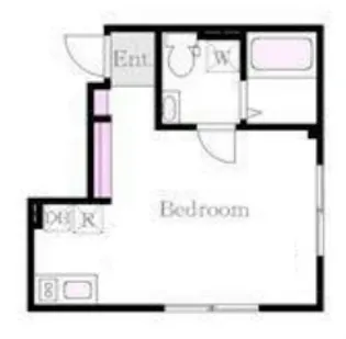 カーサ・フェリーチェ日ノ出町【2階】の間取り