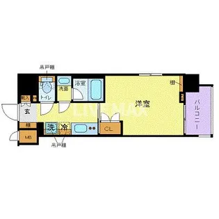 ZOOM品川南【10階】の間取り