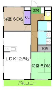 高知県高知市高須新町2【アパート】の間取り