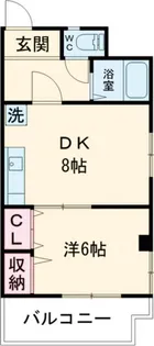 東澤マンション【5階】の間取り