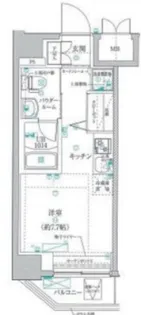 クラリッサ川崎ソレイユ【5階】の間取り